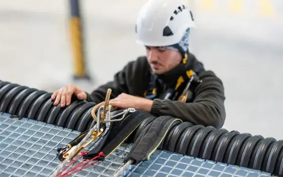 Inspección y certificación de línea de vida según EN 795
