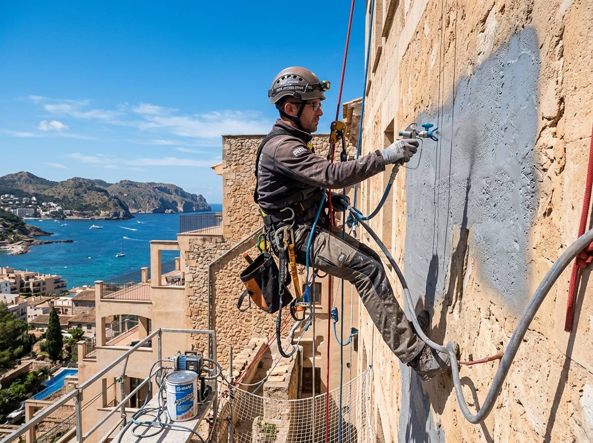 Impermeabilización de fachadas en Palma