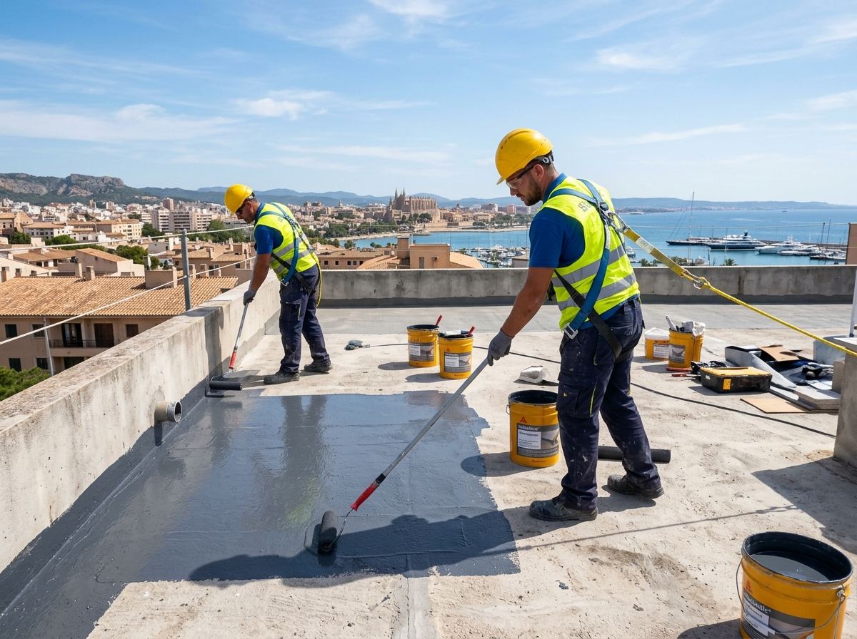 Impermeabilización de tejados en Palma