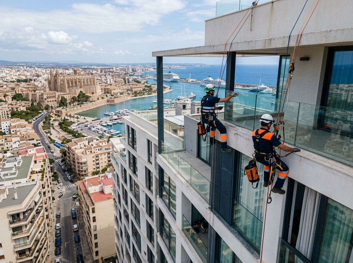Trabajos sin andamios en Palma